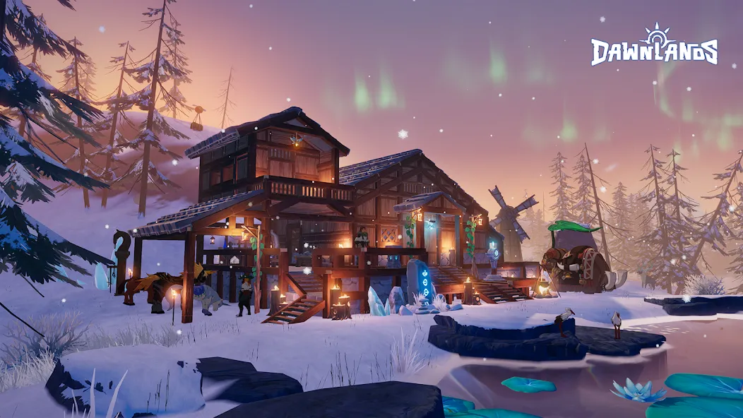 Dawnlands MOD APK скачать на Андроид — Бесконечные ресурсы и открытый мир — скриншот 5 Dawnlands MOD APK скачать на Андроид — Бесконечные ресурсы и открытый мир — скриншот 5