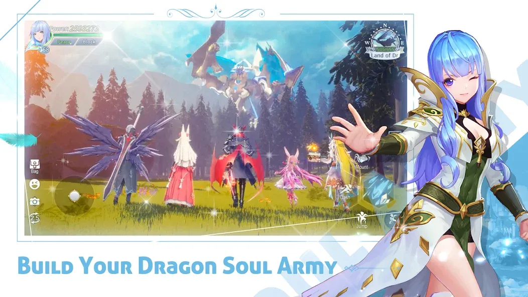 Dragonicle: 2024 Fantasy RPG MOD APK: Безлимитные ресурсы и быстрый прогресс — скриншот 4