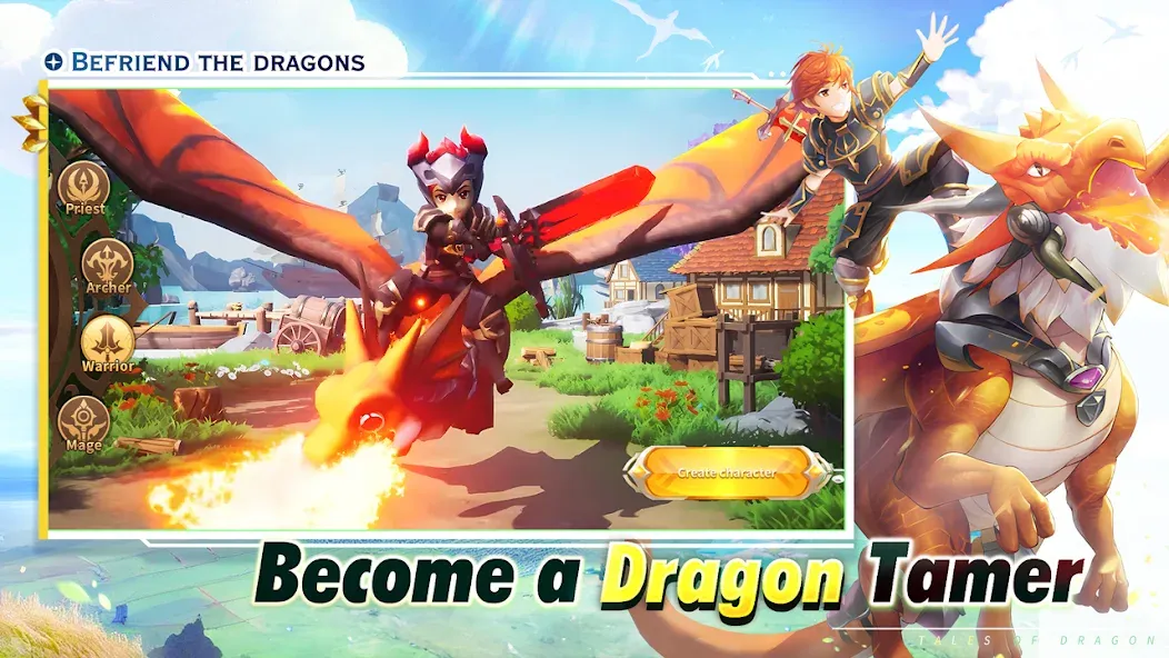Скачать Tales of Dragon - Fantasy RPG мод — Безлимитные ресурсы и усиленные герои — скриншот 2 Скачать Tales of Dragon - Fantasy RPG мод — Безлимитные ресурсы и усиленные герои — скриншот 2