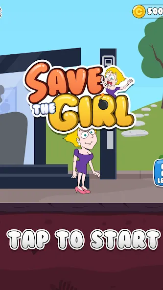 Save The Girl мод на Андроид: Безлимитные подсказки и пропуск уровней — скриншот 1 Save The Girl мод на Андроид: Безлимитные подсказки и пропуск уровней — скриншот 1