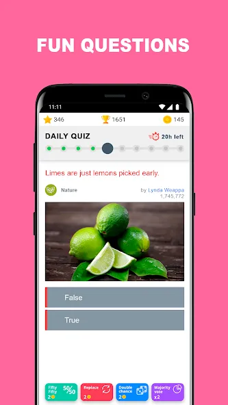 QuizzClub. Quiz & Trivia game бесплатно на Андроид — мод: Безлимитные подсказки и жизни — скриншот 2 QuizzClub. Quiz & Trivia game бесплатно на Андроид — мод: Безлимитные подсказки и жизни — скриншот 2