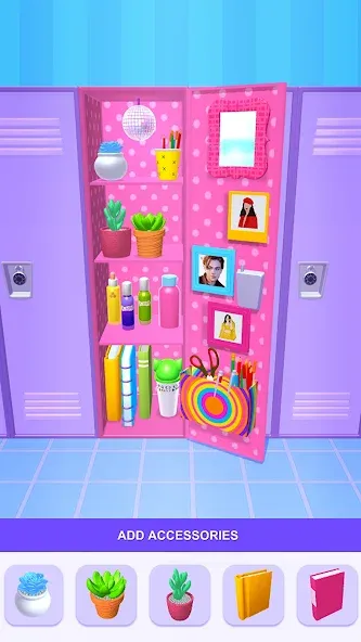Скачать взлом DIY Locker 3D — Разблокированы все шкафчики и уровни — скриншот 5 Скачать взлом DIY Locker 3D — Разблокированы все шкафчики и уровни — скриншот 5
