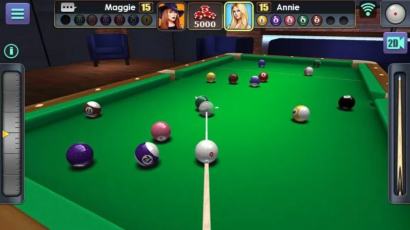 Скачать 3D Pool Ball мод — Безлимитные монеты и все столы открыты — скриншот 2