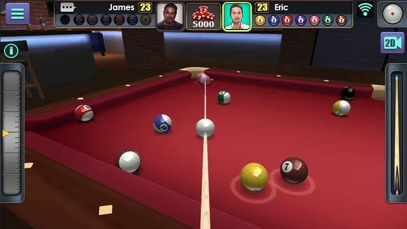 Скачать 3D Pool Ball мод — Безлимитные монеты и все столы открыты — скриншот 3