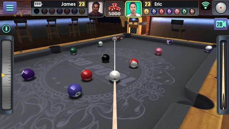Скачать 3D Pool Ball мод — Безлимитные монеты и все столы открыты — скриншот 5