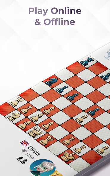 Chess Royale - Play and Learn (Мод: Шахматные победы без ограничений) — скачать на Андроид — скриншот 1