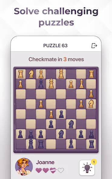 Chess Royale - Play and Learn (Мод: Шахматные победы без ограничений) — скачать на Андроид — скриншот 3