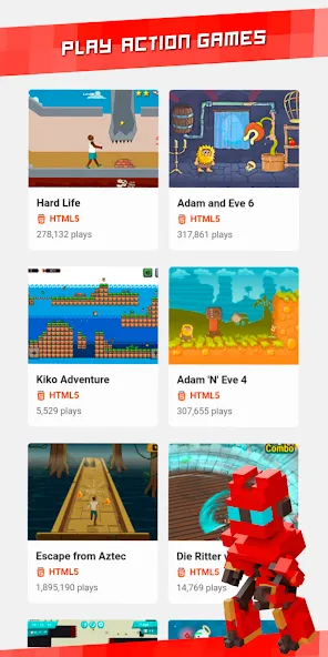 Y8 Mobile app — последняя версия с модом (Много игр без ограничений) — скриншот 1