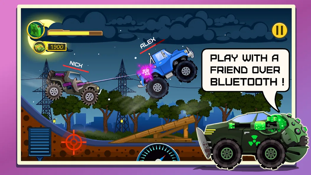 Mad Hill Racing: Bluetooth взлом APK — Много денег и открыты трассы — скриншот 1 Mad Hill Racing: Bluetooth взлом APK — Много денег и открыты трассы — скриншот 1