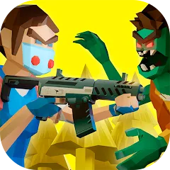 Two Guys & Zombies 3D: Online MOD APK скачать на Андроид — Много денег и ресурсов