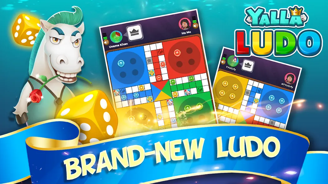 Yalla Ludo - Ludo&Domino MOD APK: Без рекламы и бесконечные монеты — скриншот 1 Yalla Ludo - Ludo&Domino MOD APK: Без рекламы и бесконечные монеты — скриншот 1
