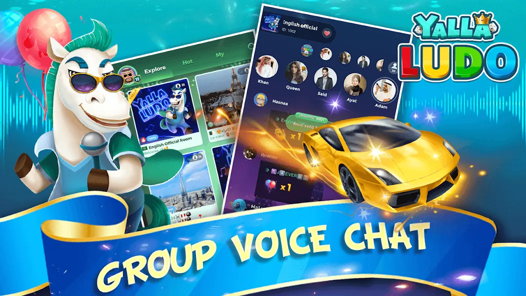 Yalla Ludo - Ludo&Domino MOD APK: Без рекламы и бесконечные монеты — скриншот 4 Yalla Ludo - Ludo&Domino MOD APK: Без рекламы и бесконечные монеты — скриншот 4