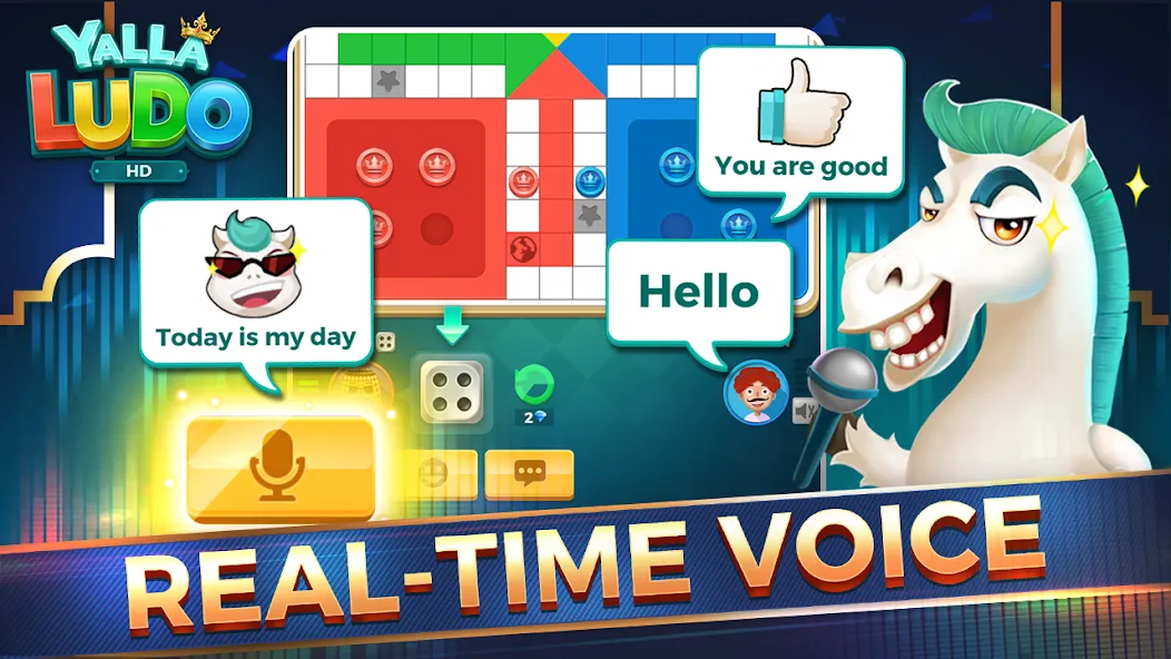 Скачать Yalla Ludo HD — Больше монет и открыты все поля — скриншот 3