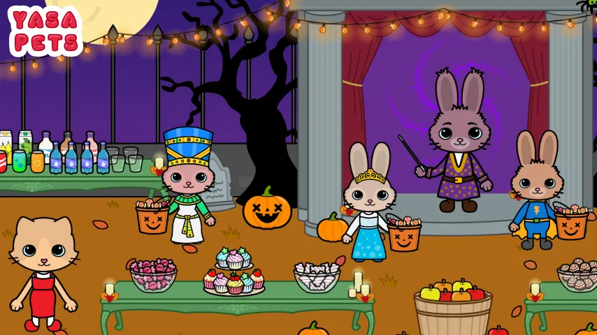 Скачать Yasa Pets Halloween мод — Разблокированы все хэллоуинские предметы — скриншот 5 Скачать Yasa Pets Halloween мод — Разблокированы все хэллоуинские предметы — скриншот 5