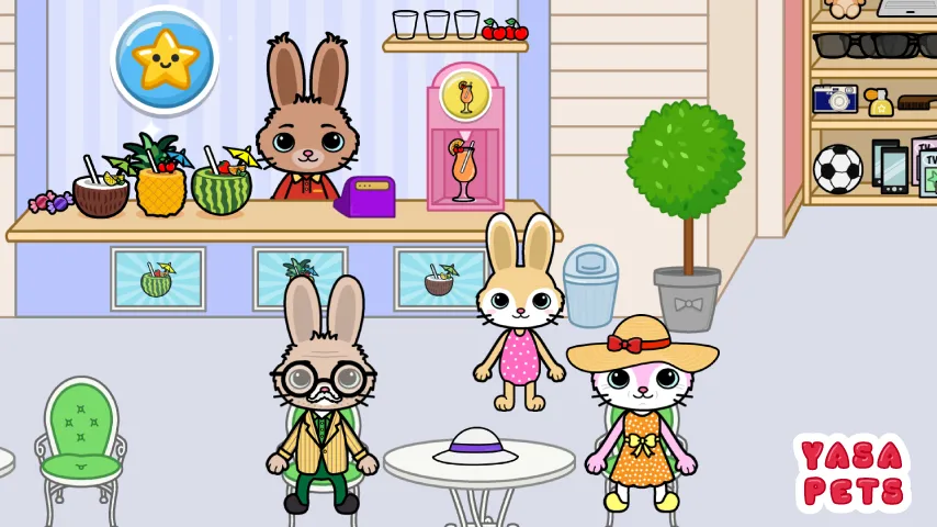 Yasa Pets Hotel — Все номера и питомцы открыты, скачать мод APK — скриншот 5
