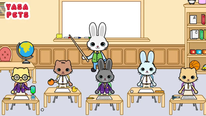 Yasa Pets School — взломанная версия, Безлимитные деньги и все предметы — скриншот 2