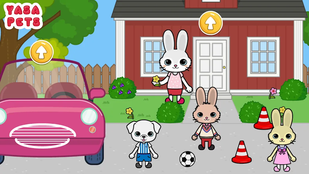 Yasa Pets Town бесплатно на Андроид — мод: Все персонажи и локации открыты — скриншот 1 Yasa Pets Town бесплатно на Андроид — мод: Все персонажи и локации открыты — скриншот 1
