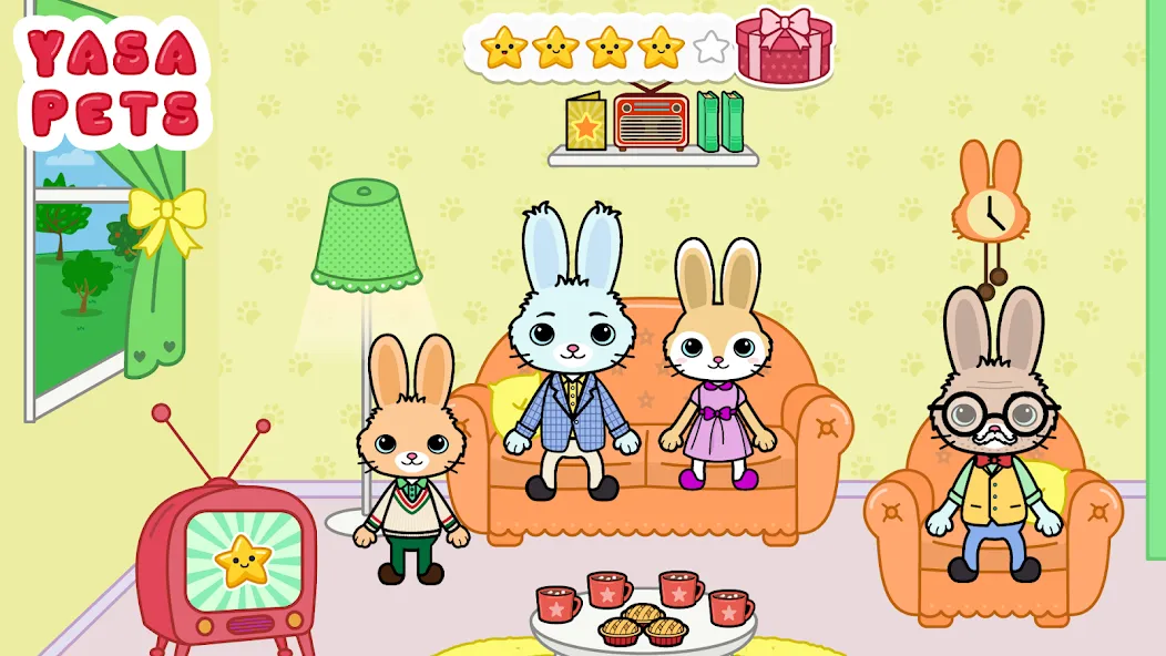 Мод Yasa Pets Village — Разблокированы все локации и предметы, скачать APK — скриншот 1