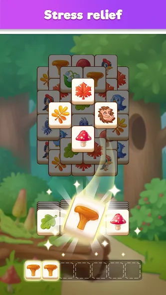 Мод Tile Match Puzzle: Triple Game — Безлимитные подсказки и жизни, скачать APK — скриншот 2 Мод Tile Match Puzzle: Triple Game — Безлимитные подсказки и жизни, скачать APK — скриншот 2