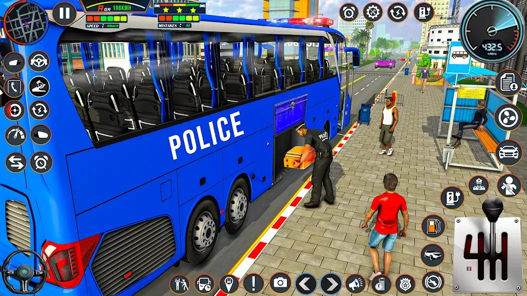 City Bus Simulator Bus Game 3D — взломанная версия, Безлимитные деньги и топливо — скриншот 2