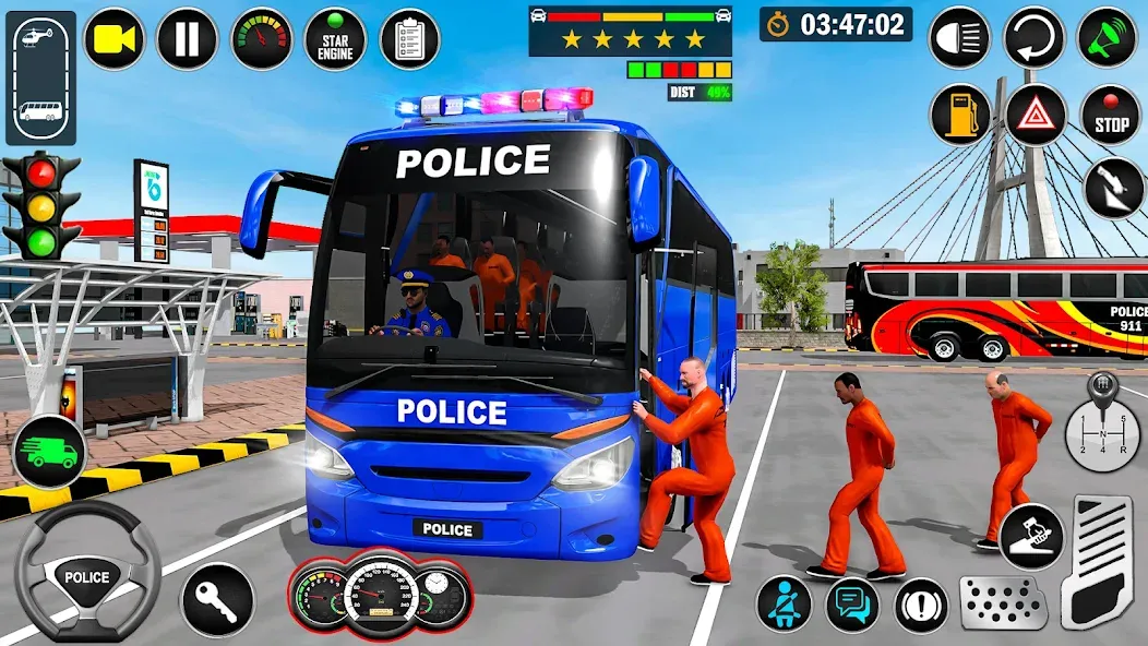 City Bus Simulator Bus Game 3D — взломанная версия, Безлимитные деньги и топливо — скриншот 3