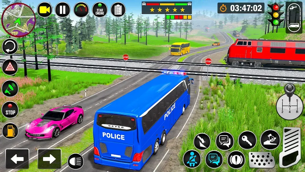 City Bus Simulator Bus Game 3D — взломанная версия, Безлимитные деньги и топливо — скриншот 4