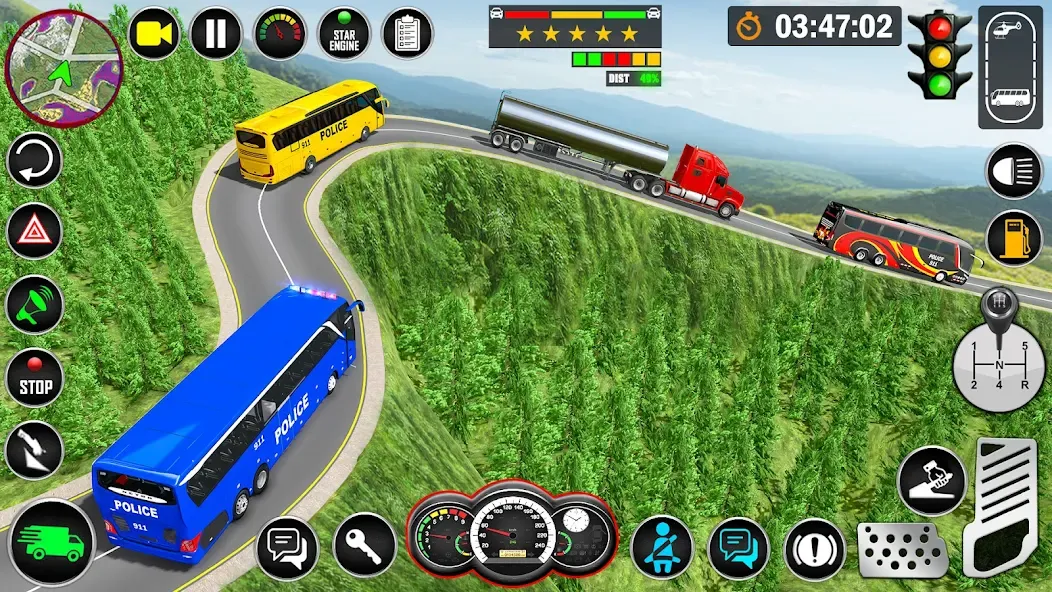 City Bus Simulator Bus Game 3D — взломанная версия, Безлимитные деньги и топливо — скриншот 5