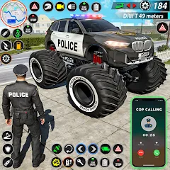 Police Monster Truck Car Games MOD APK скачать на Андроид — Безлимитные деньги и топливо