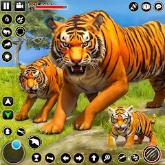 Скачать взлом Tiger Simulator Lion games 3D — Безлимитные деньги и энергия