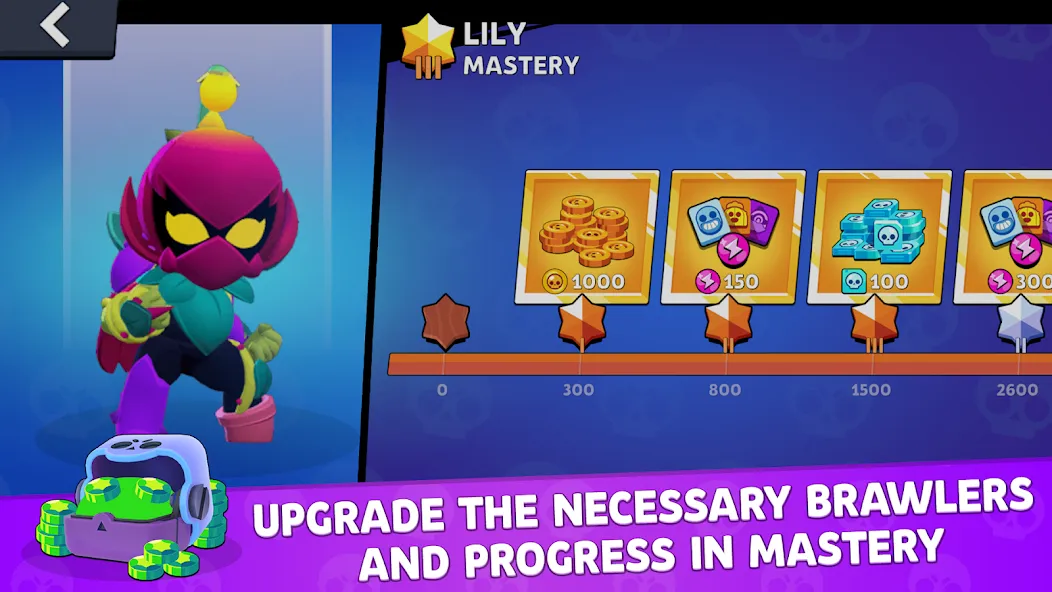 Brawl Box Stars Simulator — последняя версия с модом (Безлимитные награды и все бойцы) — скриншот 4
