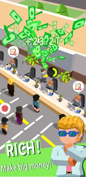 Idle Rescue Tycoon MOD APK: Бесконечные деньги и ускорение спасения — скриншот 2 Idle Rescue Tycoon MOD APK: Бесконечные деньги и ускорение спасения — скриншот 2