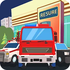 Idle Rescue Tycoon MOD APK: Бесконечные деньги и ускорение спасения