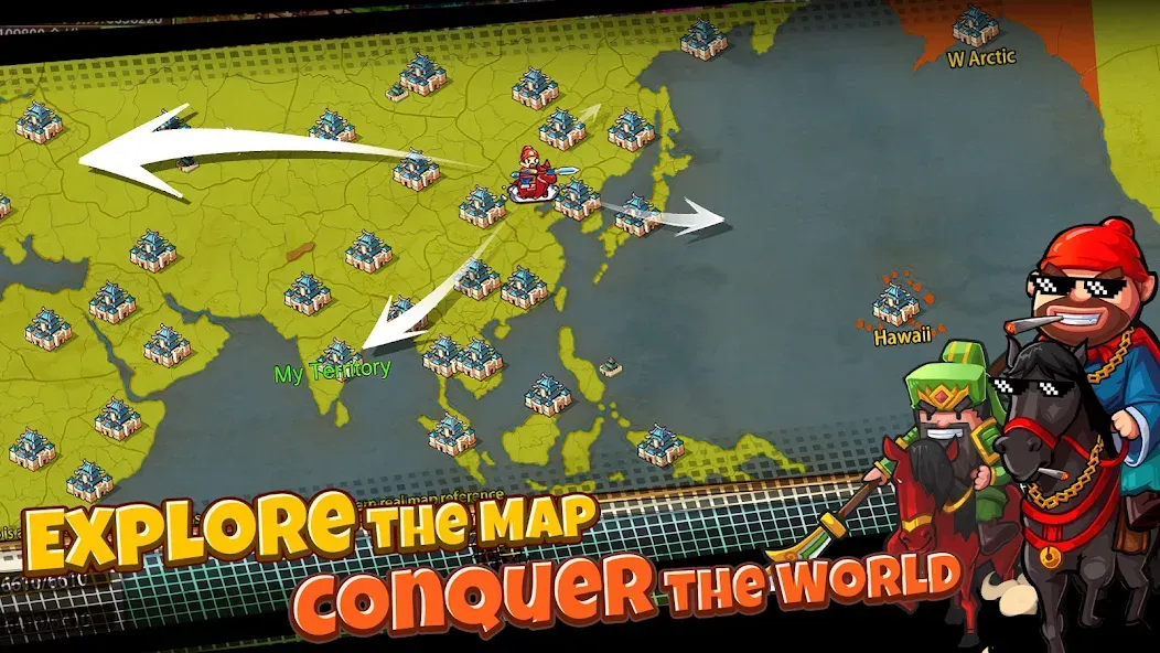 Lil' Conquest MOD APK скачать на Андроид — Безлимитные ресурсы и улучшения — скриншот 2