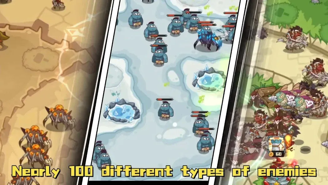 Chrono Crystal - Tower Defense взлом APK — Безлимитные монеты и кристаллы — скриншот 4 Chrono Crystal - Tower Defense взлом APK — Безлимитные монеты и кристаллы — скриншот 4