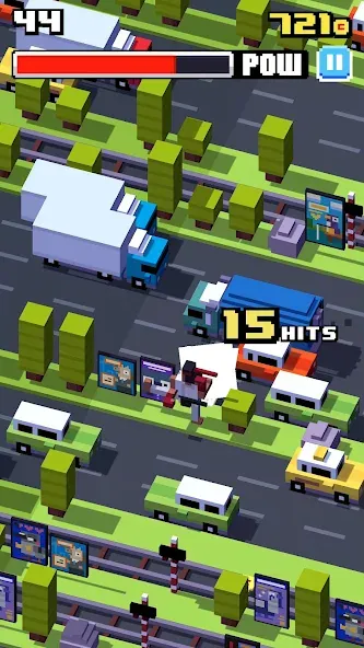 Crossy Road бесплатно на Андроид — мод: Бесконечные монеты и разблокированы персонажи — скриншот 2 Crossy Road бесплатно на Андроид — мод: Бесконечные монеты и разблокированы персонажи — скриншот 2