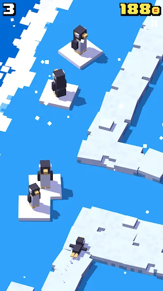 Crossy Road бесплатно на Андроид — мод: Бесконечные монеты и разблокированы персонажи — скриншот 4 Crossy Road бесплатно на Андроид — мод: Бесконечные монеты и разблокированы персонажи — скриншот 4