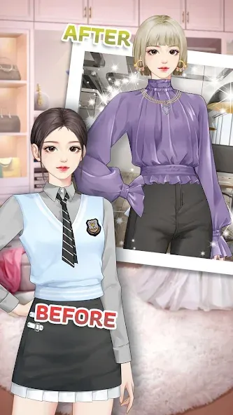 Fashion City:Style&Dress Up — скачать мод: Безлимитные деньги и алмазы — скриншот 2 Fashion City:Style&Dress Up — скачать мод: Безлимитные деньги и алмазы — скриншот 2