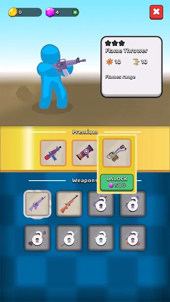 Скачать Zombie Defense: War Z Survival на Андроид с модом — Безлимитные ресурсы и мощное оружие — скриншот 4