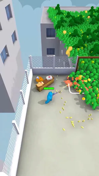 Скачать Zombie Defense: War Z Survival на Андроид с модом — Безлимитные ресурсы и мощное оружие — скриншот 5