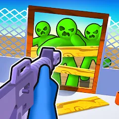 Скачать Zombie Defense: War Z Survival на Андроид с модом — Безлимитные ресурсы и мощное оружие