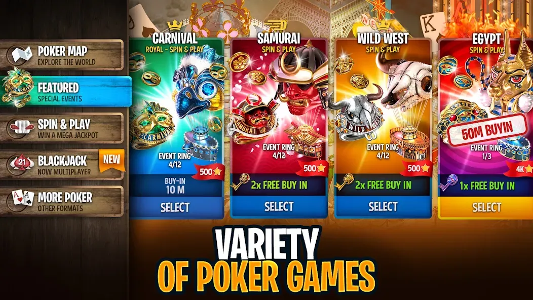 Скачать Governor of Poker 3 - Texas Mod APK — Безлимитные деньги и фишки — скриншот 2 Скачать Governor of Poker 3 - Texas Mod APK — Безлимитные деньги и фишки — скриншот 2