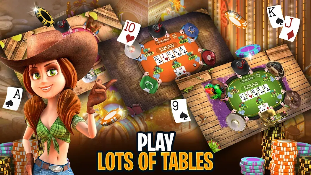Скачать Governor of Poker 3 - Texas Mod APK — Безлимитные деньги и фишки — скриншот 3 Скачать Governor of Poker 3 - Texas Mod APK — Безлимитные деньги и фишки — скриншот 3