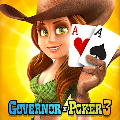 Скачать Governor of Poker 3 - Texas Mod APK — Безлимитные деньги и фишки