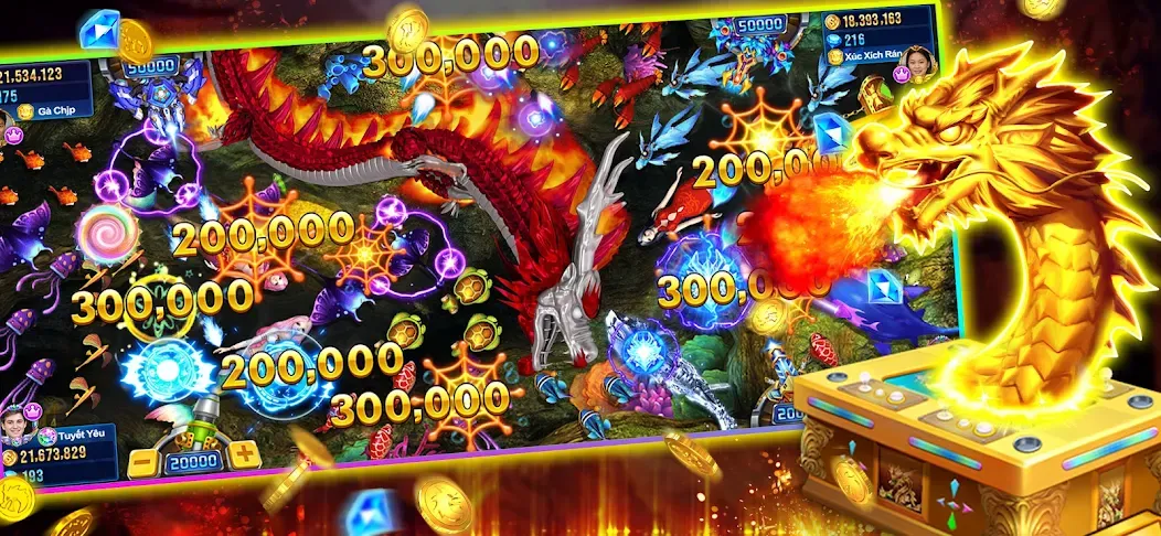 Dragon King:fish table games MOD APK: Безлимитные монеты и бонусы — скриншот 4