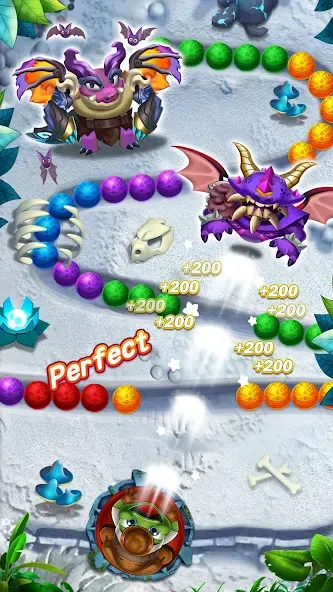 Marble Puzzle Legend бесплатно на Андроид — мод: Безлимитные жизни и подсказки — скриншот 2