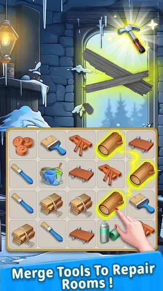 Merge Designer - Decor & Story — взломанная версия, Безлимитные деньги и ресурсы — скриншот 4 Merge Designer - Decor & Story — взломанная версия, Безлимитные деньги и ресурсы — скриншот 4