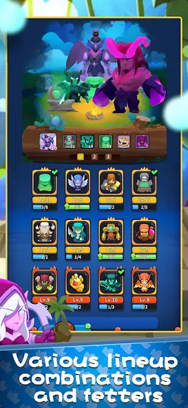 Скачать Merge Heroes: Tower Defense — Безлимитные монеты и алмазы — скриншот 5 Скачать Merge Heroes: Tower Defense — Безлимитные монеты и алмазы — скриншот 5