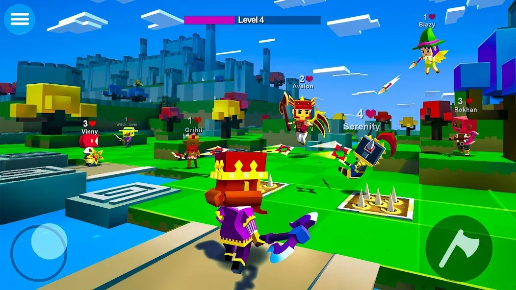 AXES.io MOD APK скачать на Андроид — Много денег и все скины — скриншот 1 AXES.io MOD APK скачать на Андроид — Много денег и все скины — скриншот 1