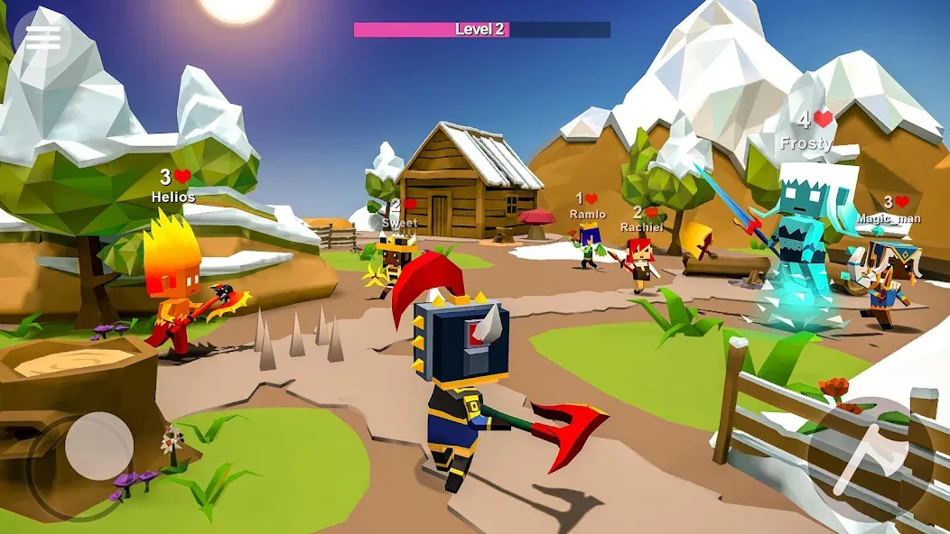 AXES.io MOD APK скачать на Андроид — Много денег и все скины — скриншот 5 AXES.io MOD APK скачать на Андроид — Много денег и все скины — скриншот 5