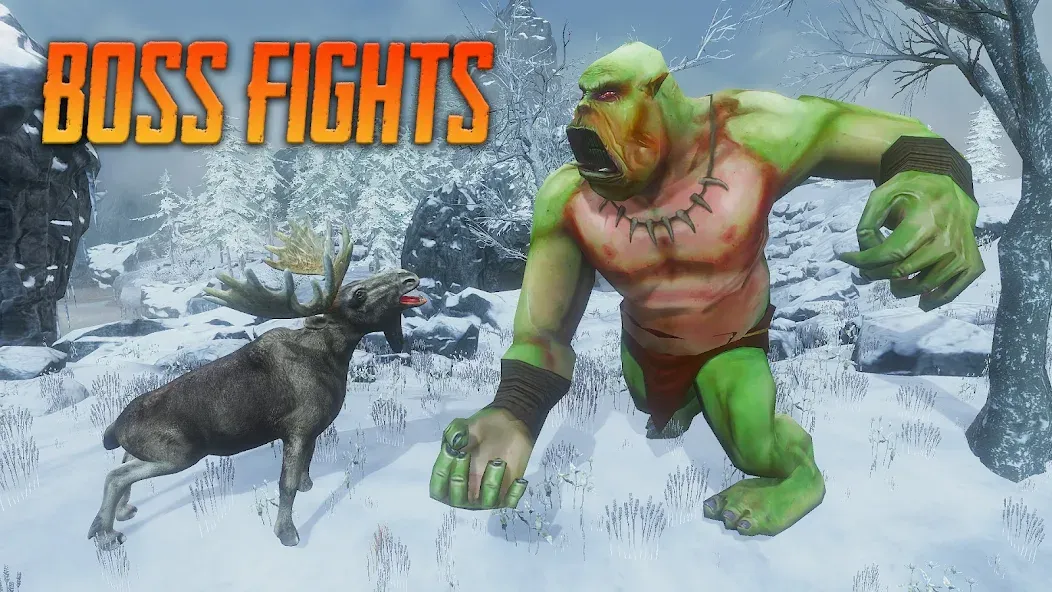 Скачать мод The Moose - Animal Simulator — Безлимитные монеты и здоровье — скриншот 3 Скачать мод The Moose - Animal Simulator — Безлимитные монеты и здоровье — скриншот 3